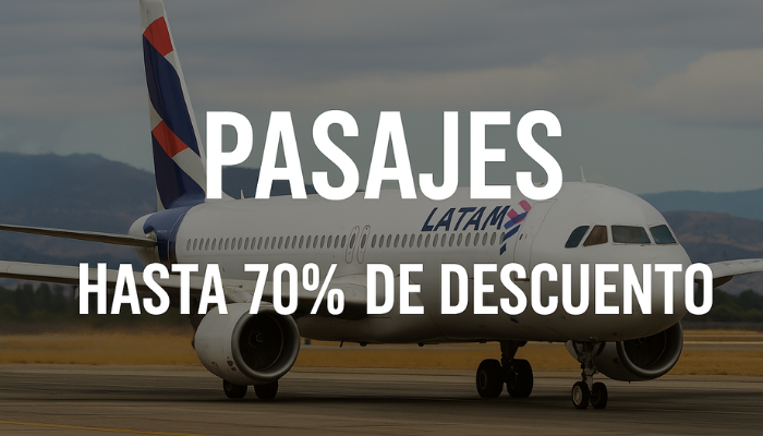 Cómo y Dónde Encontrar Pasajes Aéreos con Descuentos de Hasta el 70%