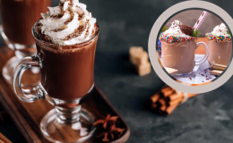 Chocolate Quente com chantilly uma receita muito saborosa