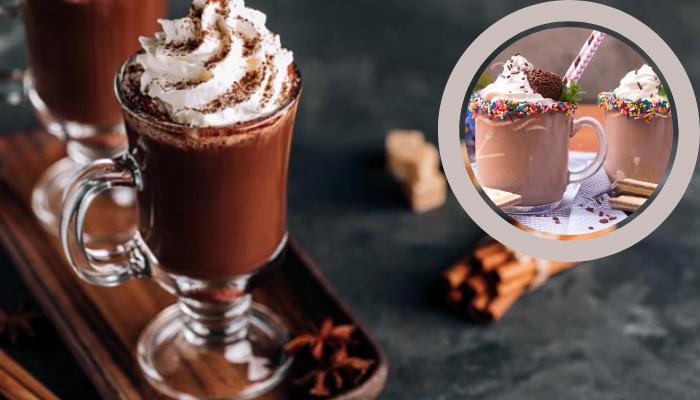 Chocolate Quente com chantilly uma receita muito saborosa