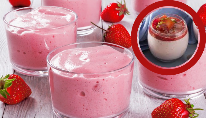 Mousse de Morango uma receita maravilhosa