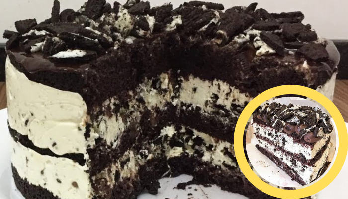 Bolo Oreo uma receita para sua família 