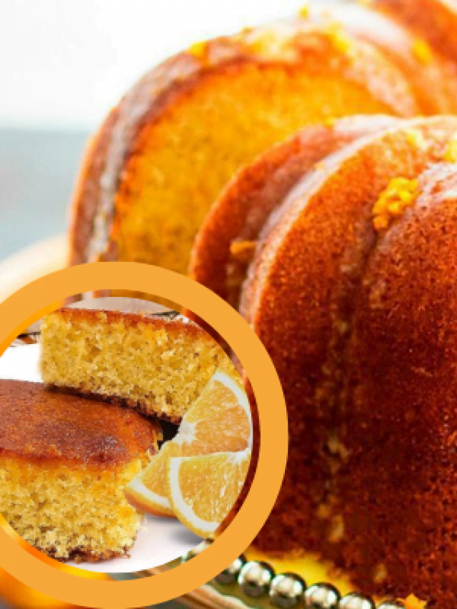 Bolo de Laranja de liquidificador