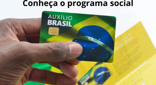 O programa social Auxílio Brasil