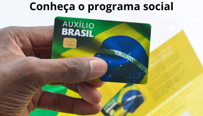 O programa social Auxílio Brasil